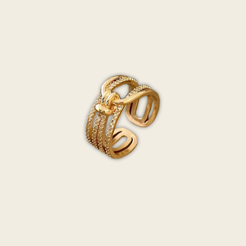 Anillo Nudo de Oro