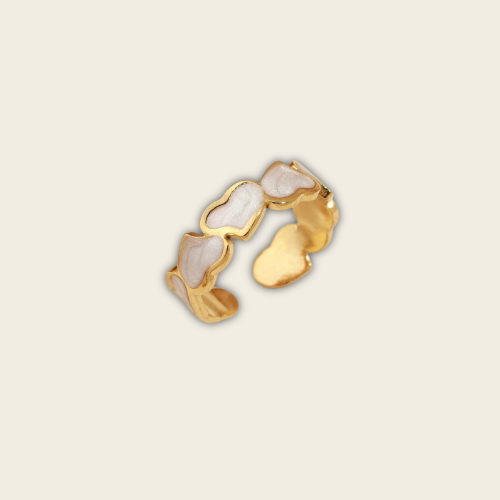 Anillo Nubes de Corazón